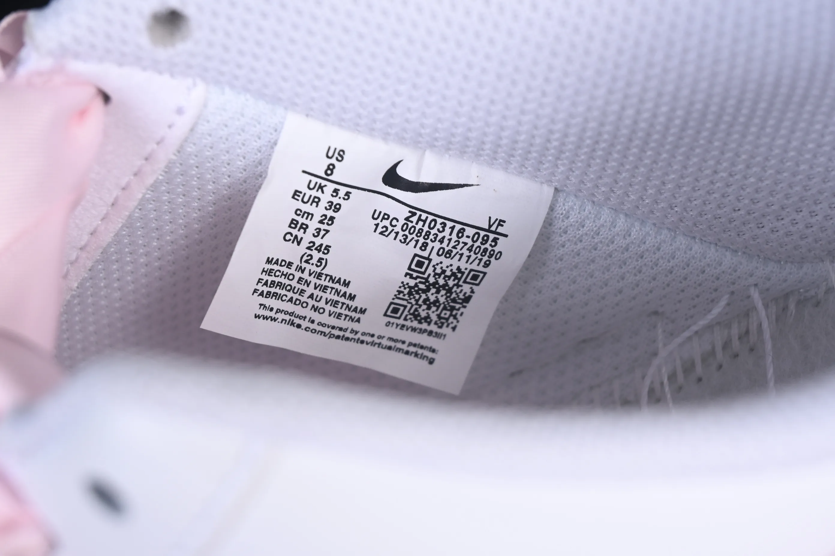 All categories Nk Air Force 1 Air Force series Nk Air Force 1 Low Air Force low-top Nike Air Force 1'07 Low Pure desire Xiaoxiangfeng Air Force 1 low-top casual sneakers ZH0316-095